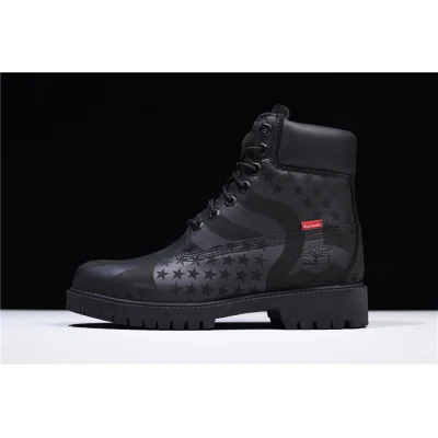 Ботинки Supreme x Timberland "Black" фото № 4