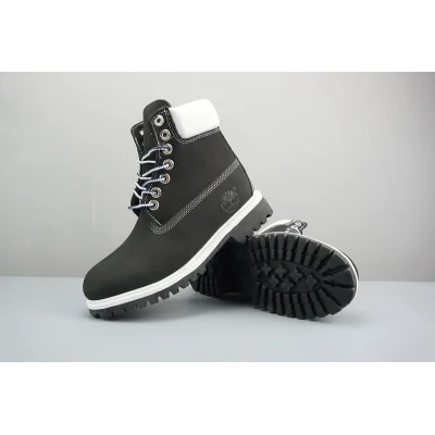 Ботинки Timberland Premium "Black/White" фото № 3