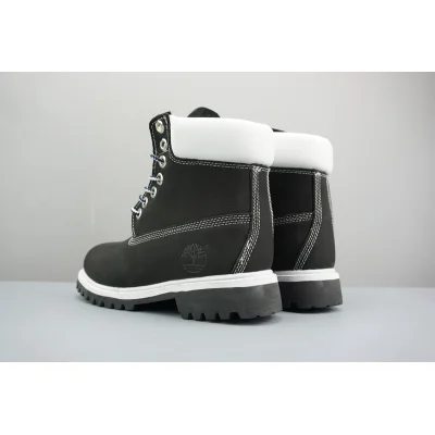Ботинки Timberland Premium "Black/White" фото № 4