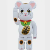 Игрушка BEARBRICK 1000% Maneki Neko "White"