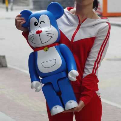 Игрушка BEARBRICK 1000% Doraemon "Blue" фото № 5