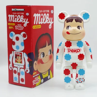 Игрушка BEARBRICK 400% Peko Chan "White" фото № 4 Игрушка BEARBRICK 400% Peko Chan "White" фото № 4