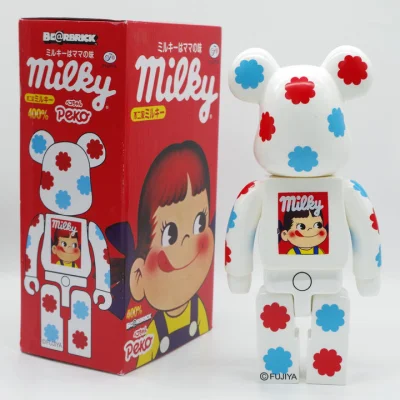 Игрушка BEARBRICK 400% Peko Chan "White" фото № 5 Игрушка BEARBRICK 400% Peko Chan "White" фото № 5