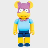 Игрушка BEARBRICK 400% Bartman "Blue/Yellow"