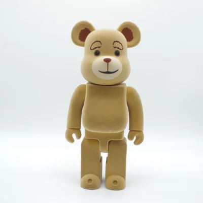 Игрушка BEARBRICK 400% Ted Bear "Beige" фото № 6