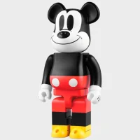 Игрушка BEARBRICK 400% Mickey Mouse "Black"