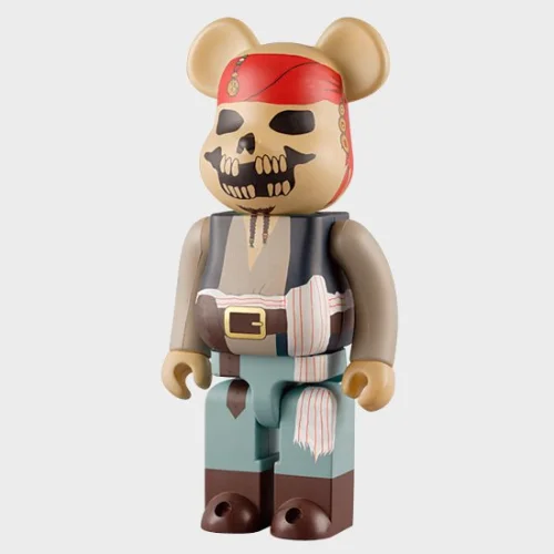 Игрушка BEARBRICK 400% Pirates Of The Caribbean "Beige"