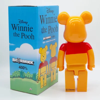 Игрушка BEARBRICK 400% Winnie The Pooh "Yellow" фото № 3 Игрушка BEARBRICK 400% Winnie The Pooh "Yellow" фото № 3