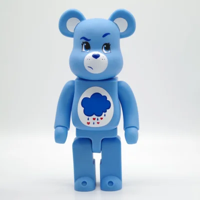 Игрушка BEARBRICK 400% Grumpy Bear "Blue" фото № 5 Игрушка BEARBRICK 400% Grumpy Bear "Blue" фото № 5