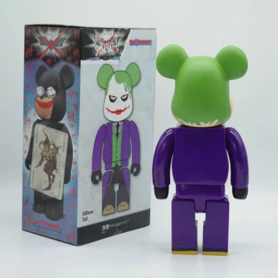 Игрушка BEARBRICK 400% The Joker "Violet" фото № 3