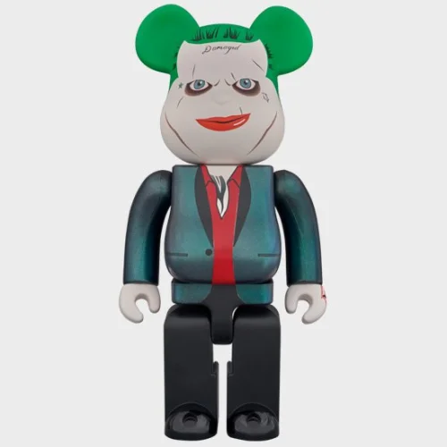 Игрушка BEARBRICK 400% Joker "Exlusive Green"