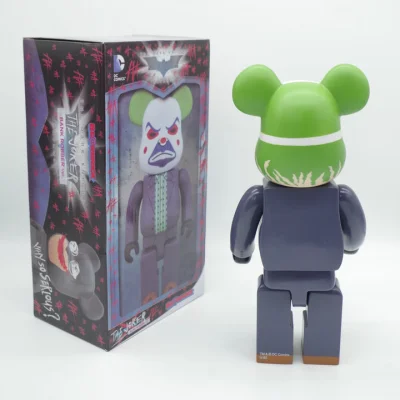 Игрушка BEARBRICK 400% The Joker Robber "Navy Violet" фото № 3