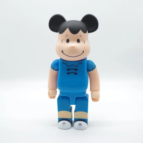 Игрушка BEARBRICK 400% Peanuts Luci "Blue"