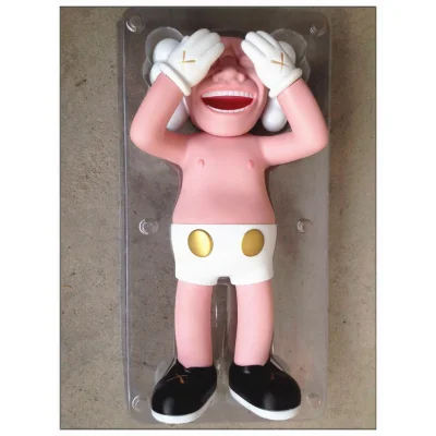Игрушка KAWS x Yue Minjun MOT "Joked" фото № 6
