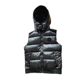 Жилетка Moncler Black Embroidery Label "Black"