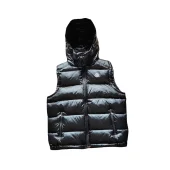 Жилетка Moncler White Embroidery Label "Black"