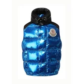 Жилетка Moncler x Palm Angles Big Label "Black/Blue"