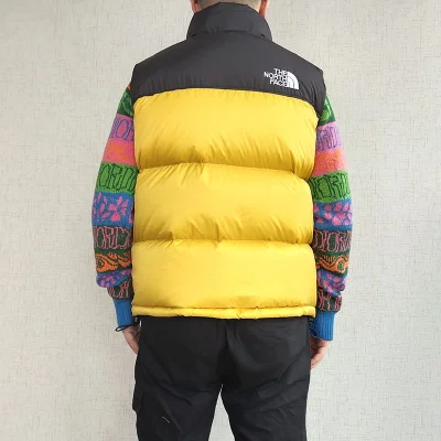 Жилетка The North Face Embroidery Logo "Yellow/Black" фото № 5