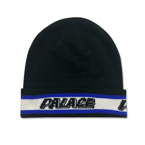 Зимняя шапка Palace 2 Colors Logo "Black"