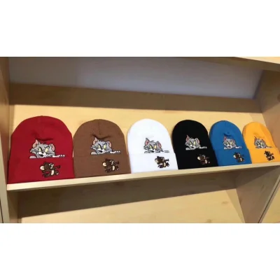 Зимняя шапка Supreme Tom and Jerry "White" фото № 4