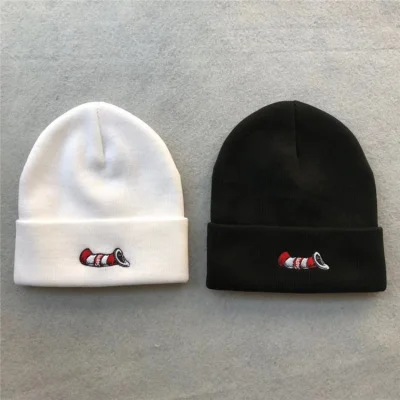 Зимняя шапка Supreme Cat In The Hat "White" фото № 3