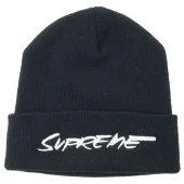 Зимняя шапка Supreme Classic Script "Black"