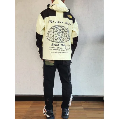 Демисезонная Куртка Supreme x The North Face Work And Art "White" фото № 6