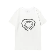 Футболка Burberry Fluorescent Love Logo "White"