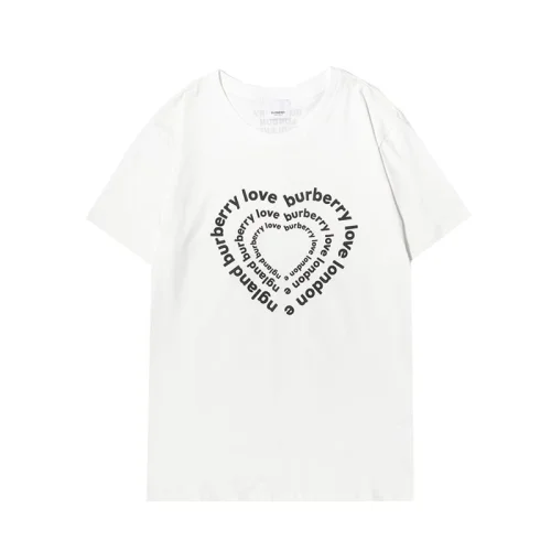 Футболка Burberry Fluorescent Love Logo "White"