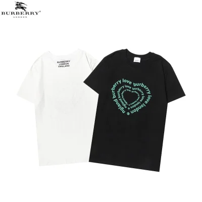 Футболка Burberry Fluorescent Love Logo "White" фото № 4