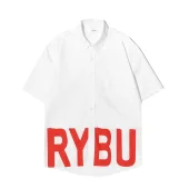 Рубашка Burberry Graffiti Red "White"