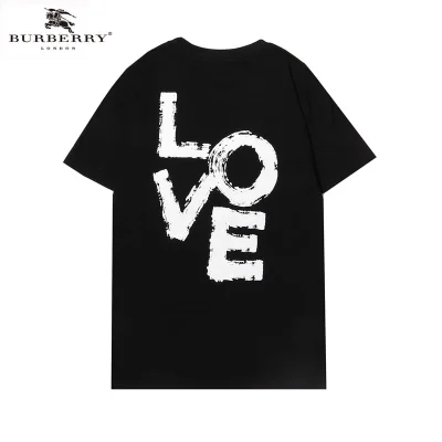 Футболка Burberry Big Love "Black" фото № 2
