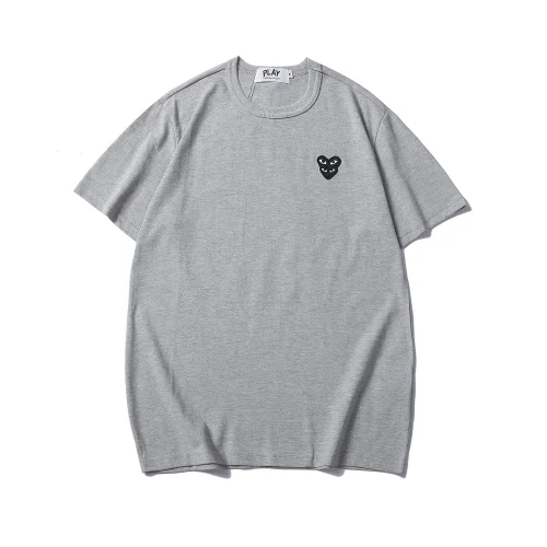 Футболка Comme des Garcons Play Small Hearts "Gray"
