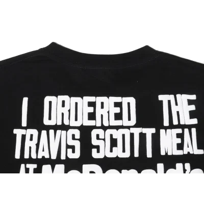 Футболка Cactus Jack Merch McDonalds Gamburger "Black" фото № 4