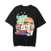 Футболка Cactus Jack Merch Hamburger And Fries "Black"