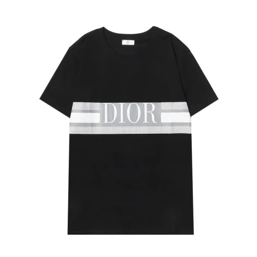 Футболка Dior Plaid Print "White"