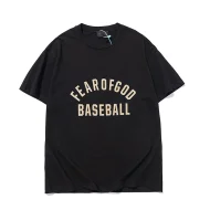 Футболка Fear Of God Baseball "Black"