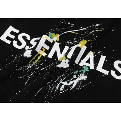 Футболка Fear Of God Graffiti Splash Ink "Black" фото № 3