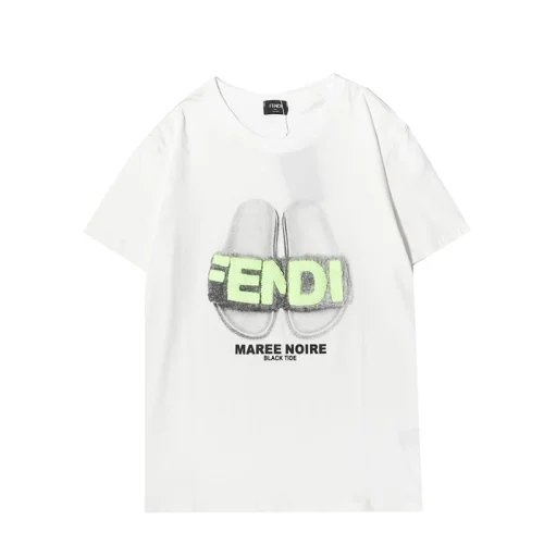 Футболка Fendi Maree Noire "White"