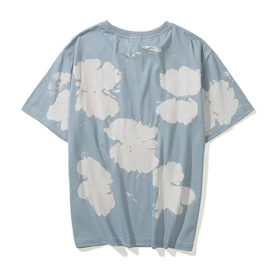 Футболка Palm Angels Clouds "Gray" фото № 2