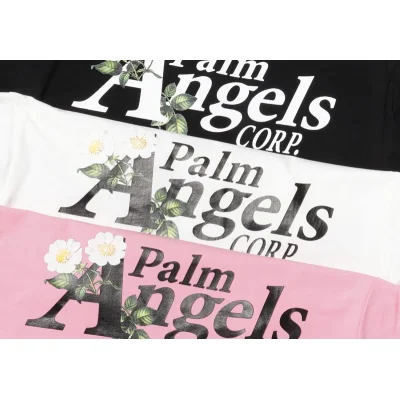 Футболка Palm Angels Floral A "White" фото № 3