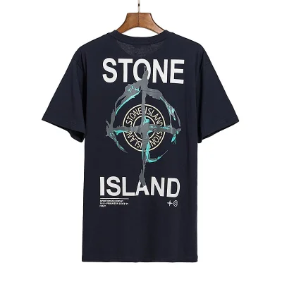 Футболка Stone Island Big Target "Gray" фото № 2