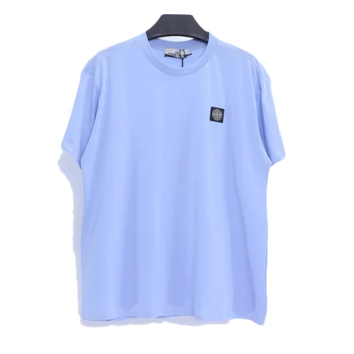 Футболка Stone Island Logo In Rhomb "Light Blue"
