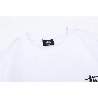 Футболка Stussy Big Logo "White" фото № 3
