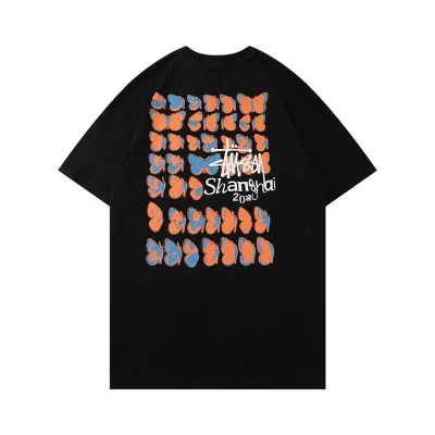 Футболка Stussy Butterfly "Black" фото № 2