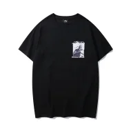 Футболка Stussy Two Leopard "Black"