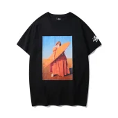 Футболка Stussy Woman With Surfboard "Black"