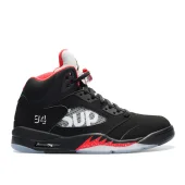 Air Jordan 5 Retro x Supreme "Black"