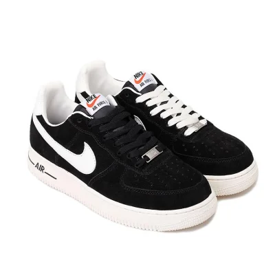 Nike Air Force 1 Low Suede "";Black” фото № 3