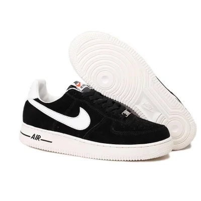 Nike Air Force 1 Low Suede "";Black” фото № 4